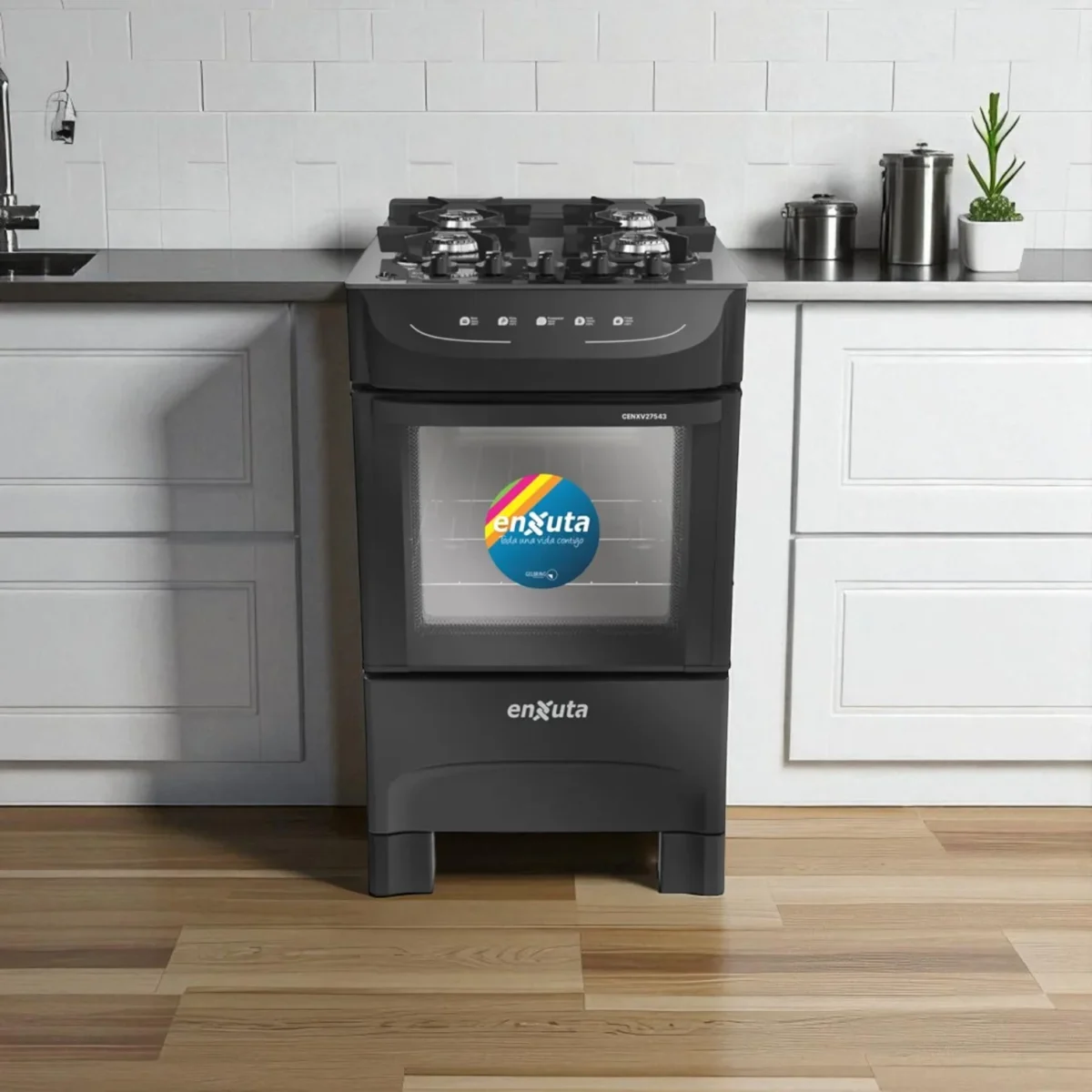 Cocina Supergas 4 Hornallas Enxuta - Imagen 1