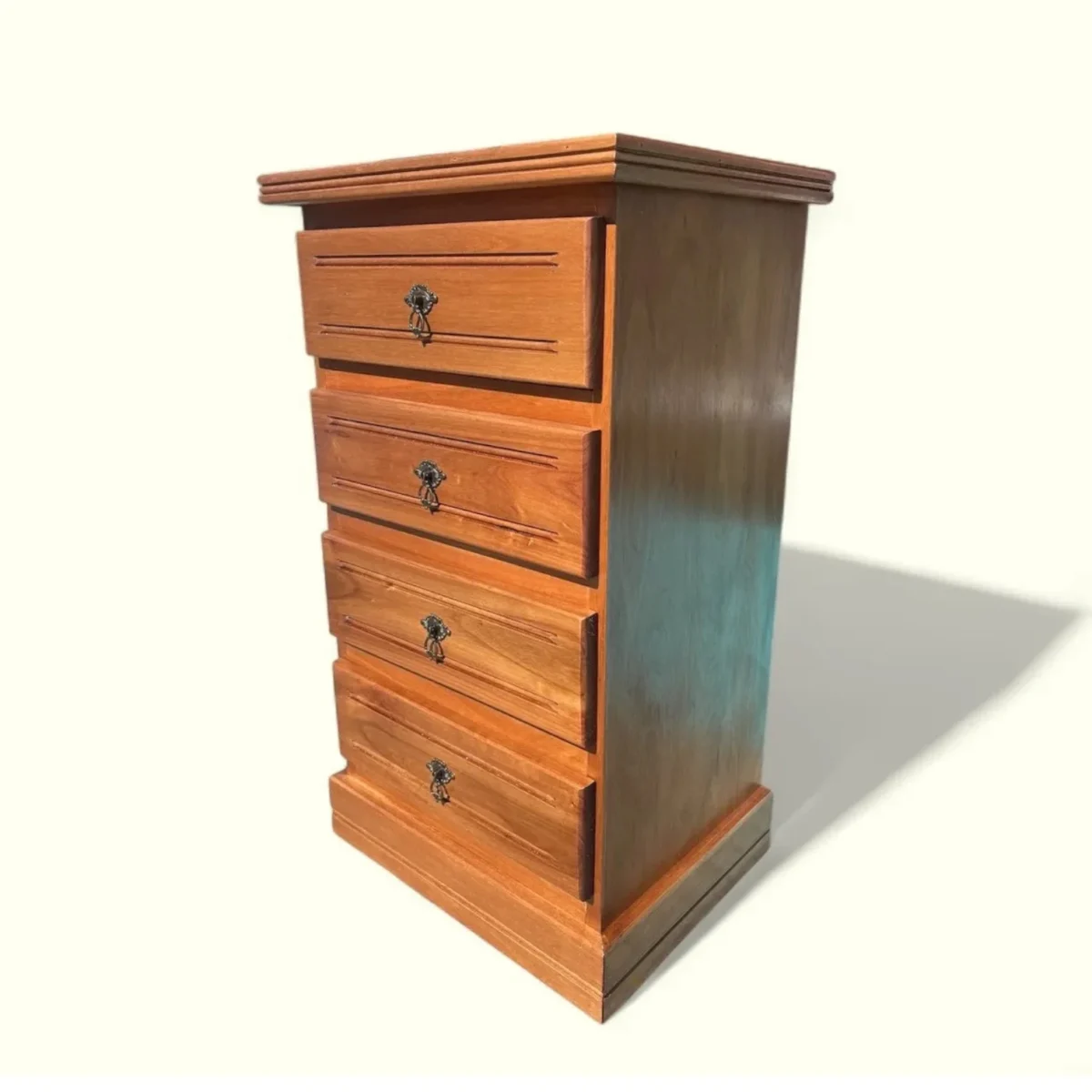 Cómoda 4 Cajones Madera Eucalipto - Imagen 2