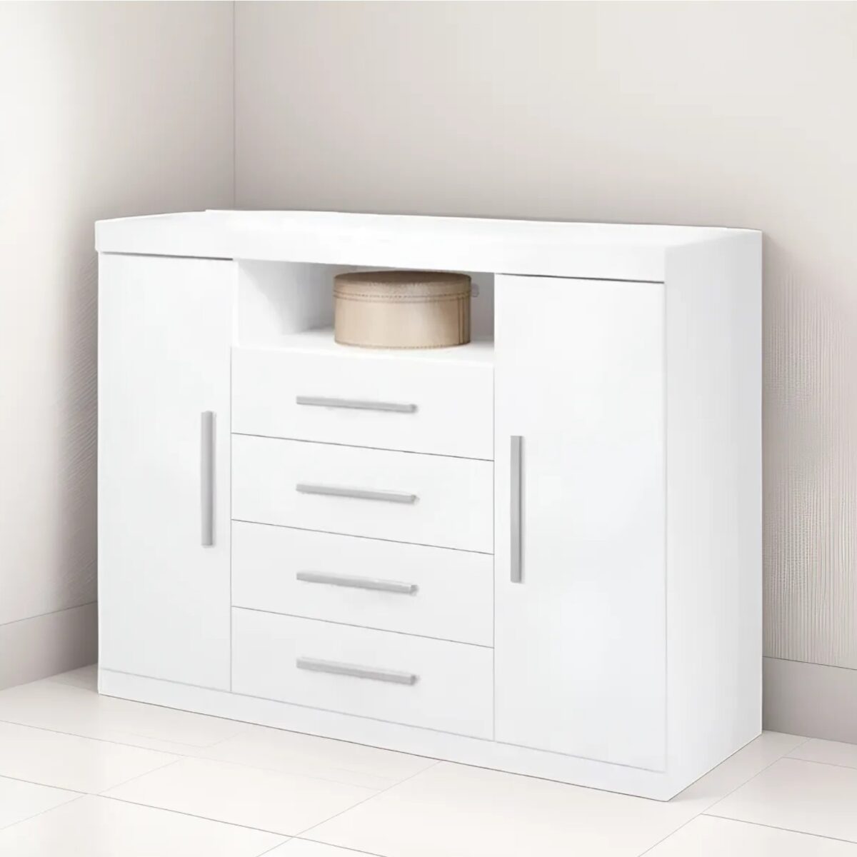 Cómoda 4 cajones y 2 puertas - Imagen 2
