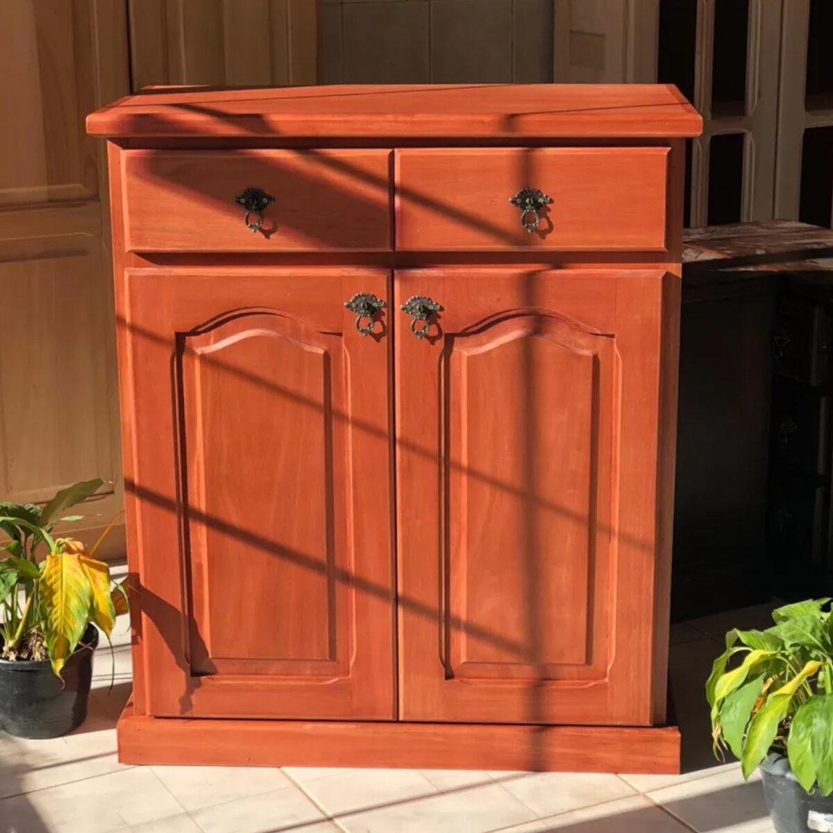 Cómoda de Madera con Puerta 80x45cm - Imagen 4