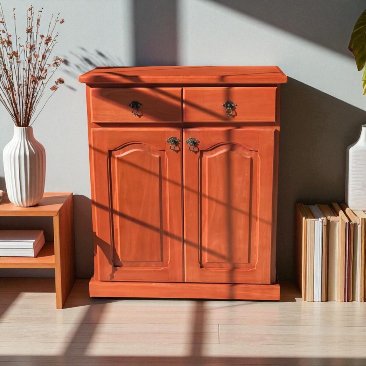 Cómoda de Madera con Puerta 80x45cm - Imagen 1