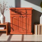 Cómoda de Madera con Puerta 80x45cm