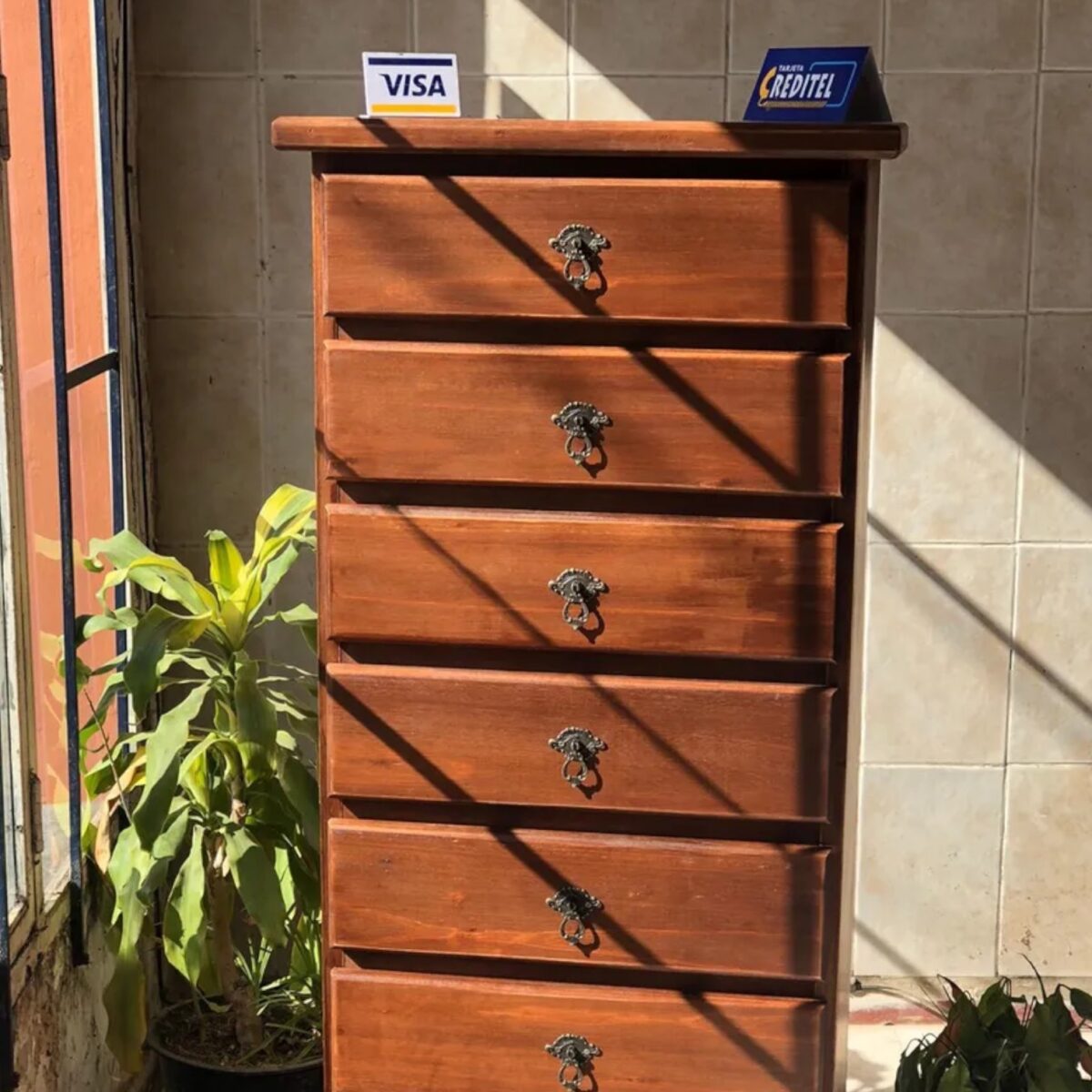 Cómoda de Madera 7 cajones - Imagen 3