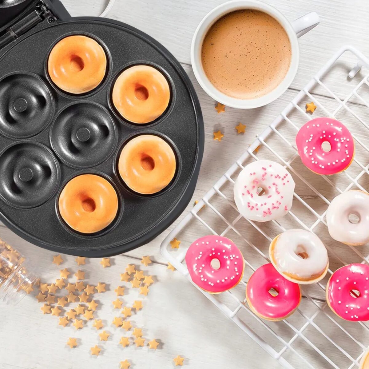 Máquina para 7 mini donas - Imagen 1