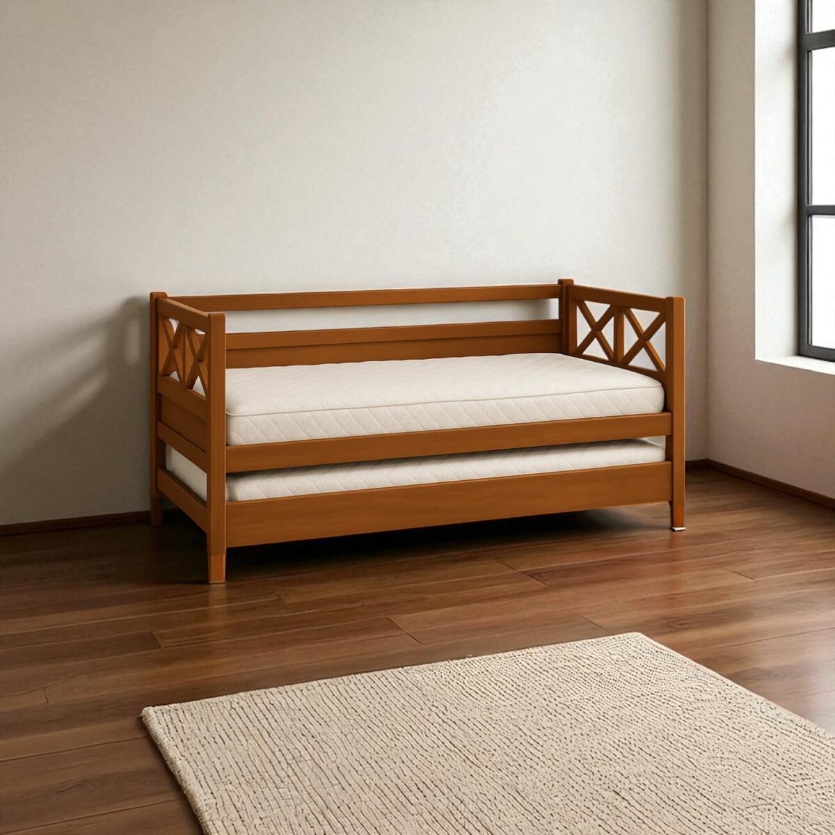 Cama Marinera 1 Plaza Madera Eucalipto - Imagen 2