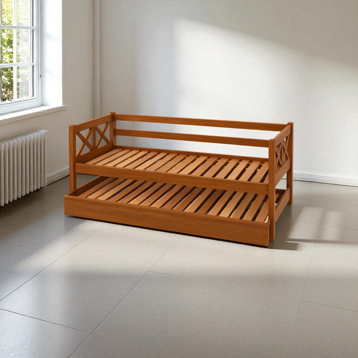 Cama Marinera 1 Plaza Madera Eucalipto - Imagen 3