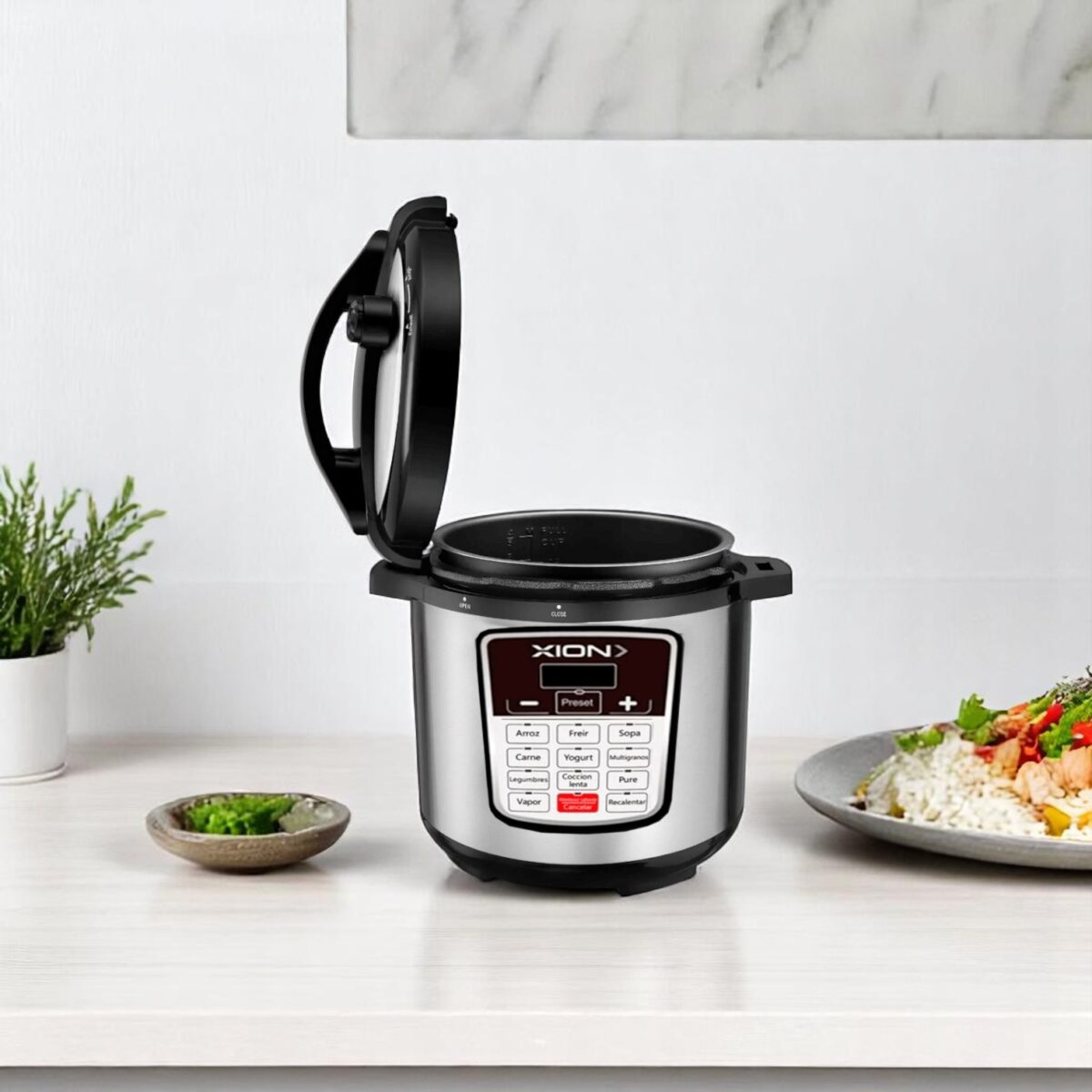 Olla a Presión Eléctrica 5L Xion 900w - Imagen 1